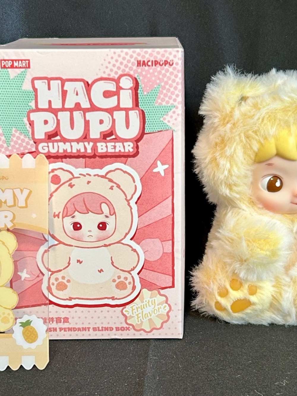 Haci Pupu Gummy Bear Plush Figure - Pineapple